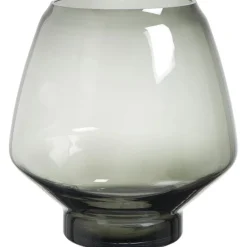 Leen Bakker Vaas Felice - zwart - 31xØ29 cm