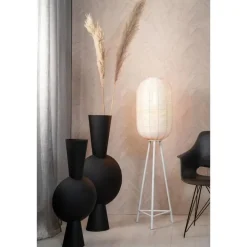 Vazen-Light & Living Vaas Kavandu - Zwart - 31x20x60cm
