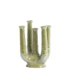 Vazen-Light & Living Vaas Leonjo - Groen - 22x16,5x30cm