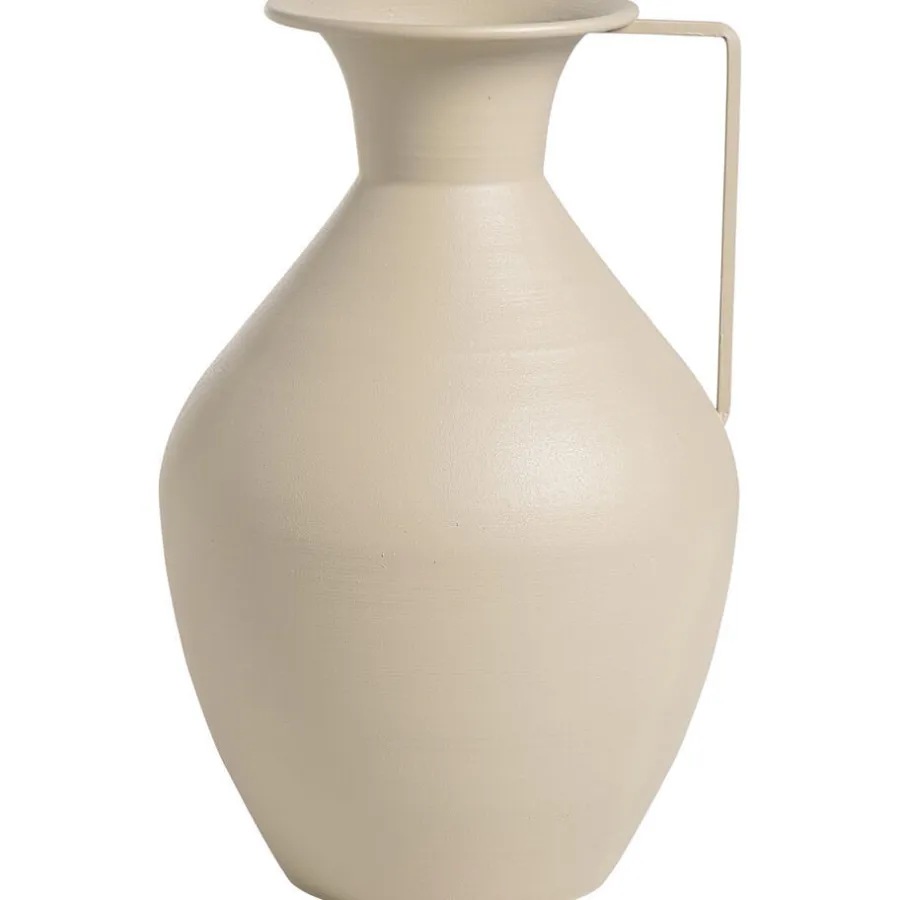 Vazen-Leen Bakker Vaas Maan taupe metaal - 30x19,7x12,3 cm
