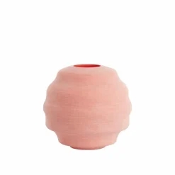 Light & Living Vaas Nayoro - Rood - Ø33x29cm