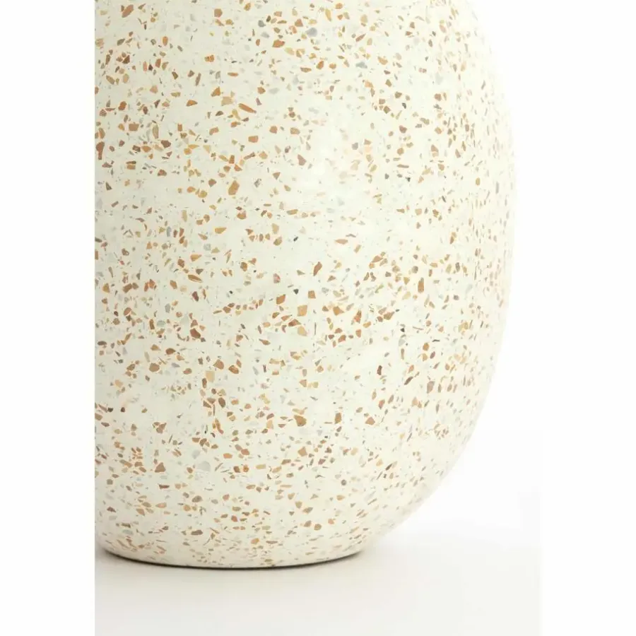 Light & Living Vaas Orxeta - Wit - Ø31x41cm