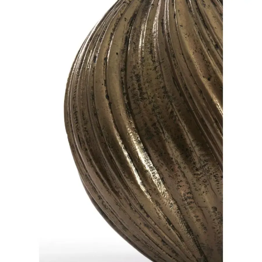 Light & Living Vaas Yatung - Antiek Brons - Ø34cm