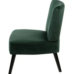 Fauteuils-Beliani VAASA - Fauteuil - Groen - Fluweel