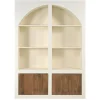 Wandkasten-Giga Meubel Vakkenkast Beige - 150x38x210cm - 8 Vakken - Miné
