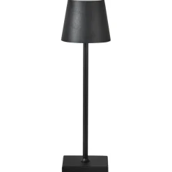 Leen Bakker VALIRA - Tafellamp - Zwart - Aluminium/IJzer