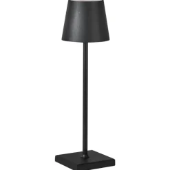 Leen Bakker VALIRA - Tafellamp - Zwart - Aluminium/IJzer
