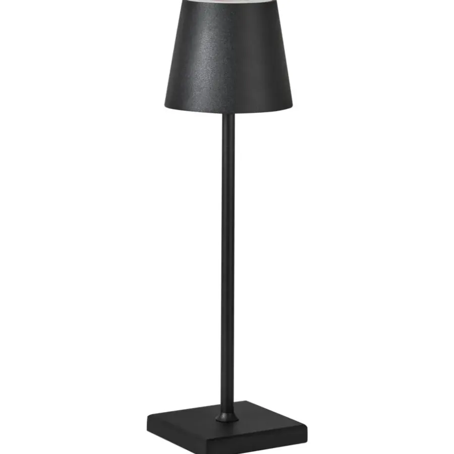 Leen Bakker VALIRA - Tafellamp - Zwart - Aluminium/IJzer