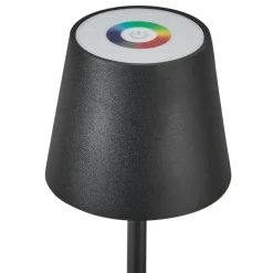 Leen Bakker VALIRA - Tafellamp - Zwart - Aluminium/IJzer