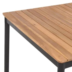 Beliani VALLESE - Tuintafel - Lichthout - 180 x 90 cm - Acaciahout