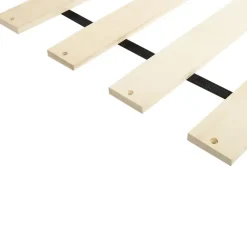 Beliani VALOGNES - Tweepersoonsbed - Beige - 160 x 200 cm - Corduroy