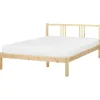 Beliani VANNES - Bed - Lichthout - 140 x 200 cm - Dennenhout