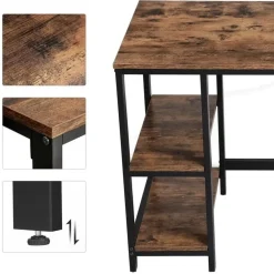 Bureaus-Vasagle Bureau - Werktafel - Vintage Tafel