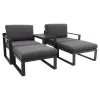Van der Garde Tuinmeubelen - Premium VDG Bocas balkon loungeset