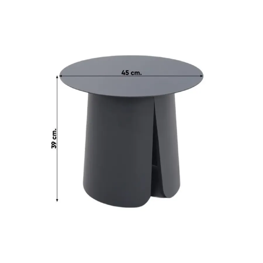 Bistro- & Balkonsets-Van der Garde Tuinmeubelen - Premium VDG Stripe/Velora loungestoelen set (3-delig) - Wit/Royal grey