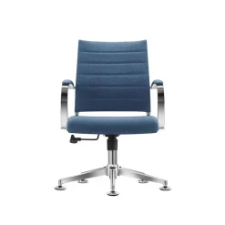 Bureaustoelen|Bureaustoelen-Sedero Vergaderstoel Cádiz Jeans-Blauw - Stof
