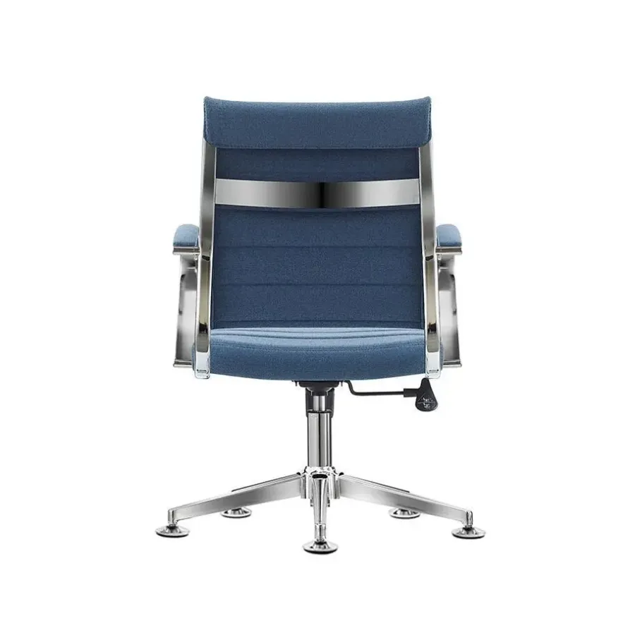 Bureaustoelen|Bureaustoelen-Sedero Vergaderstoel Cádiz Jeans-Blauw - Stof