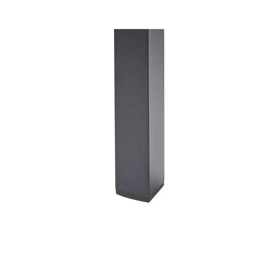 Tuintafels-Beliani VERNIO - Tuintafel - Zwart - 90 x 180 cm - Aluminium
