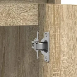 Wastafelkasten-vidaXL - Badkamerkast - Bruin - Bewerkt hout