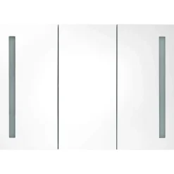 vidaXL - Badkamerkast - Grijs - MDF - 89 x 14 x 62 cm