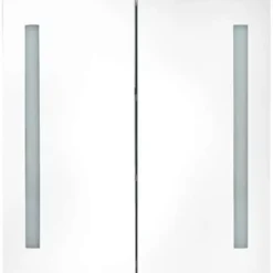 vidaXL - Badkamerkast - Wit - MDF - 62 x 14 x 60 cm
