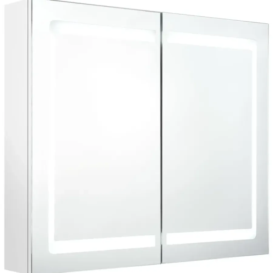 vidaXL - Badkamerkast - Wit - MDF