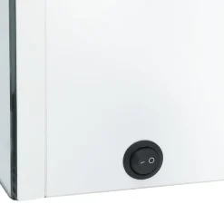 Spiegelkasten-vidaXL - Badkamerkast - Wit - MDF