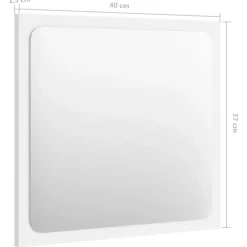 vidaXL - Badkamermeubelset - Wit - Bewerkt hout - 41 x 38.5 x 46 cm