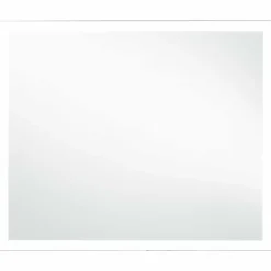vidaXL - Badkamerspiegel - Zilver - Glas - 60 x 50 cm