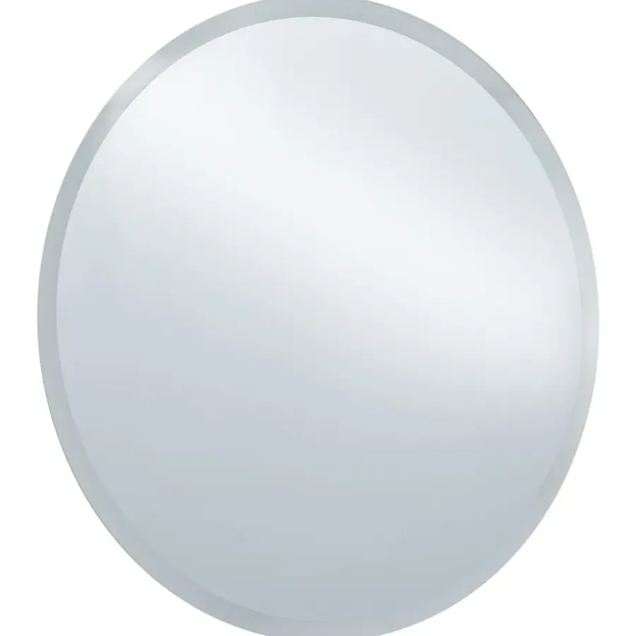 vidaXL - Badkamerspiegel - Zilver - Aluminium - 80 cm