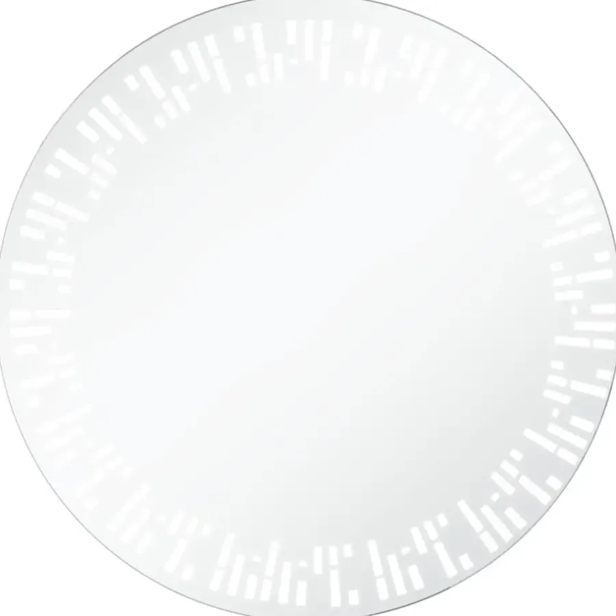 vidaXL - Badkamerspiegel - Zilver - Aluminium - 60 cm