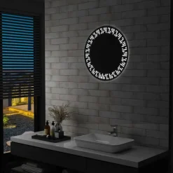 vidaXL - Badkamerspiegel - Zilver - Aluminium - 60 cm