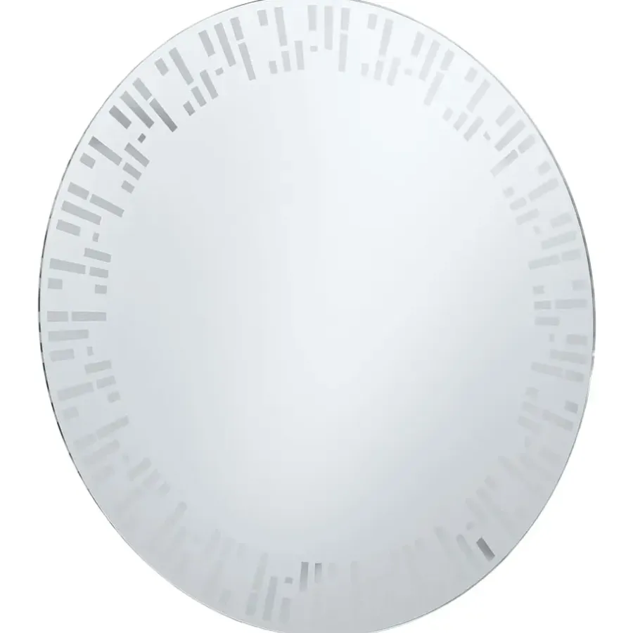 vidaXL - Badkamerspiegel - Zilver - Aluminium - 60 cm