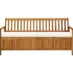 vidaXL - Bank - Bruin - Hout - 170 cm
