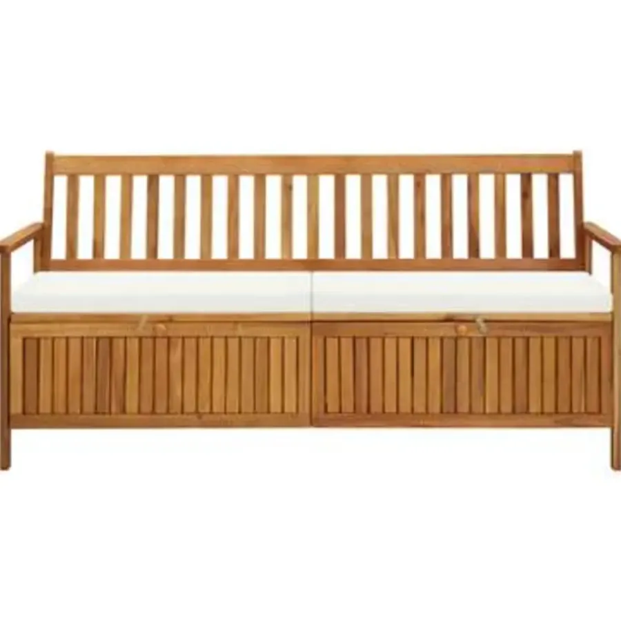 vidaXL - Bank - Bruin - Hout - 170 cm