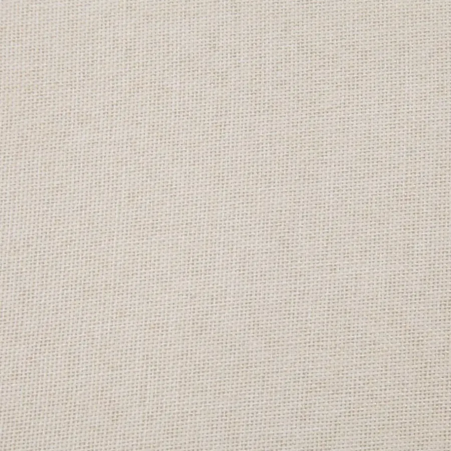 vidaXL - Bank - Crème - Polyester