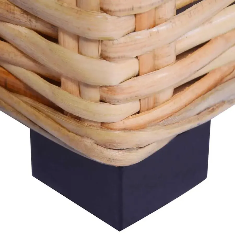 Loungesets-vidaXL - Bankset - Bruin - Rattan