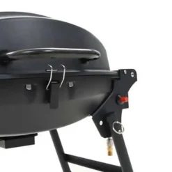 vidaXL - Barbecue - Zwart - Staal