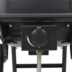 vidaXL - Barbecue - Zwart - Staal