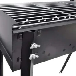 Barbecues En Accessoires-vidaXL - Barbecue - Zwart - Staal