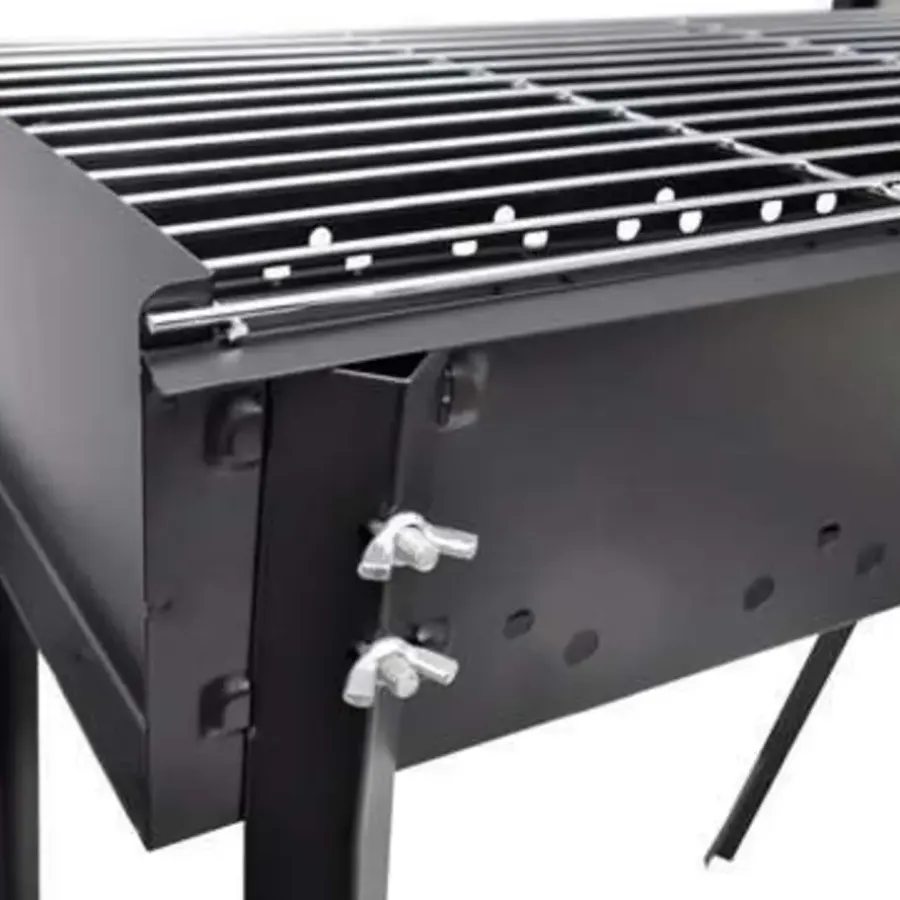 Barbecues En Accessoires-vidaXL - Barbecue - Zwart - Staal