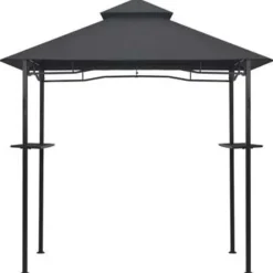 vidaXL - Barbecue Paviljoen - Antraciet - Staal