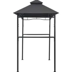 vidaXL - Barbecue Paviljoen - Antraciet - Staal