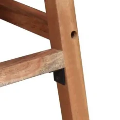vidaXL - Barkruk - Bruin - Hout - 2 stuks