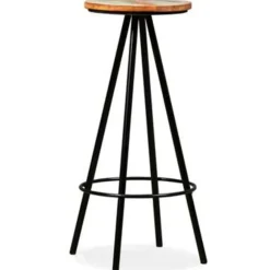 Barkrukken-vidaXL - Barkruk - Bruin - Hout - 2 stuks
