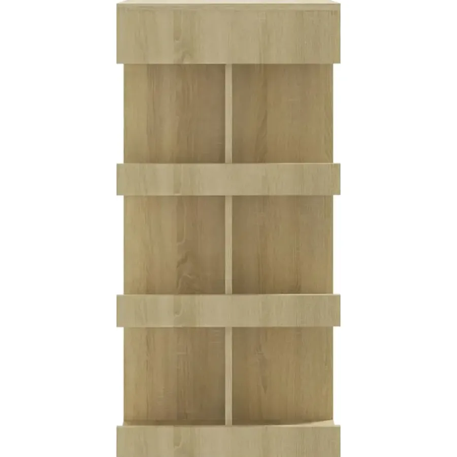 vidaXL - Bartafel - Bruin - Bewerkt hout