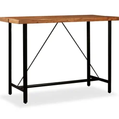 Bartafels-vidaXL - Bartafel - Bruin - Hout - 150 x 70 x 107 cm