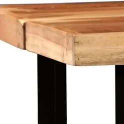Bartafels-vidaXL - Bartafel - Bruin - Hout - 150 x 70 x 107 cm