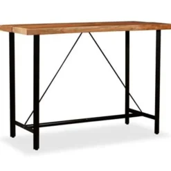 Bartafels-vidaXL - Bartafel - Bruin - Hout - 150 x 70 x 107 cm