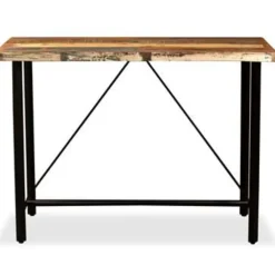 Bartafels-vidaXL - Bartafel - Bruin - Hout - 120 x 60 x 107 cm